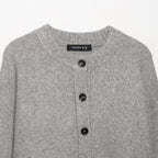 Damen lässiger Strickcardigan mit Knopfdetails R&B