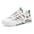 Damen modische Sneakers mit atmungsaktiver Mesh-Oberfläche und dämpfendem Fußbett R&B
