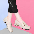 Damen Elegante und komfortable Mokkassins mit modischem Schnallen-Detail R&B