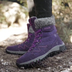 Damen Outdoor-Winterstiefel mit rutschfester Sohle und isolierendem Innenfutter R&B