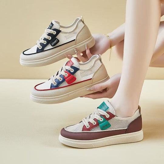 Damen Atmungsaktive Freizeitsneaker mit flexiblem Sohlenprofil R&B