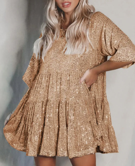 Damen Glitzerndes Partykleid R&B