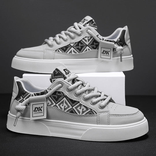 Damen modische Sneakers mit einzigartigen Stickereien und robustem Design R&B