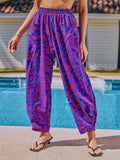 Damen Elegante und lässige Druckhose R&B