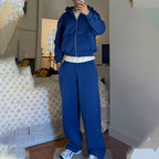 Herren nan Oversize Zip-Hoodie und Relaxed Sweatpants Set Redlich & Becker