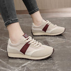 Damen Sportliche Sneaker mit gepolsterter Innensohle und atmungsaktiver Obermaterialstruktur R&B