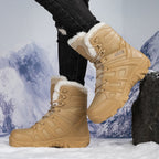 Herren Winterstiefel mit isolierender Innensohle und rutschfester Sohle R&B