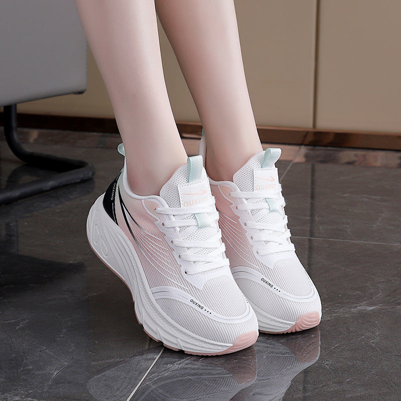 Damen Lauf- und Freizeitschuhe mit atmungsaktiver Oberseite und dämpfender Sohle R&B