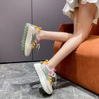 Damen Sportliche Sneaker mit atmungsaktiver Mesh-Oberfläche und innovativem Dämpfungssystem R&B