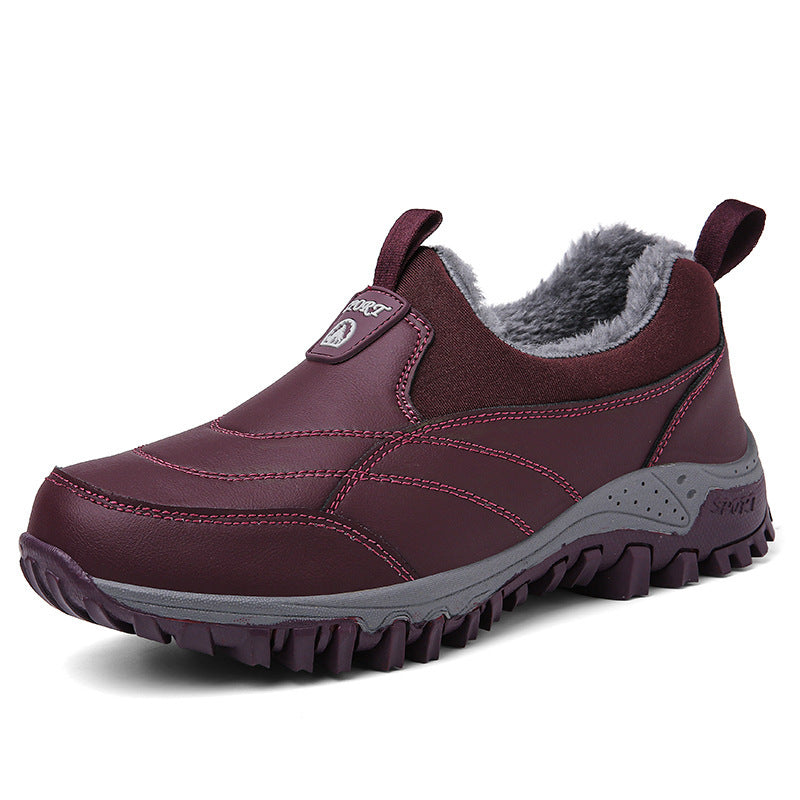 Damen Warmgefütterte Freizeit-Schuhe mit rutschfester Sohle