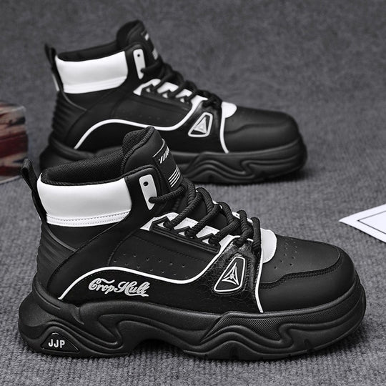 Damen Hohe Sneakers im urbanen Stil mit gepolsterter Sohle und atmungsaktivem Obermaterial R&B