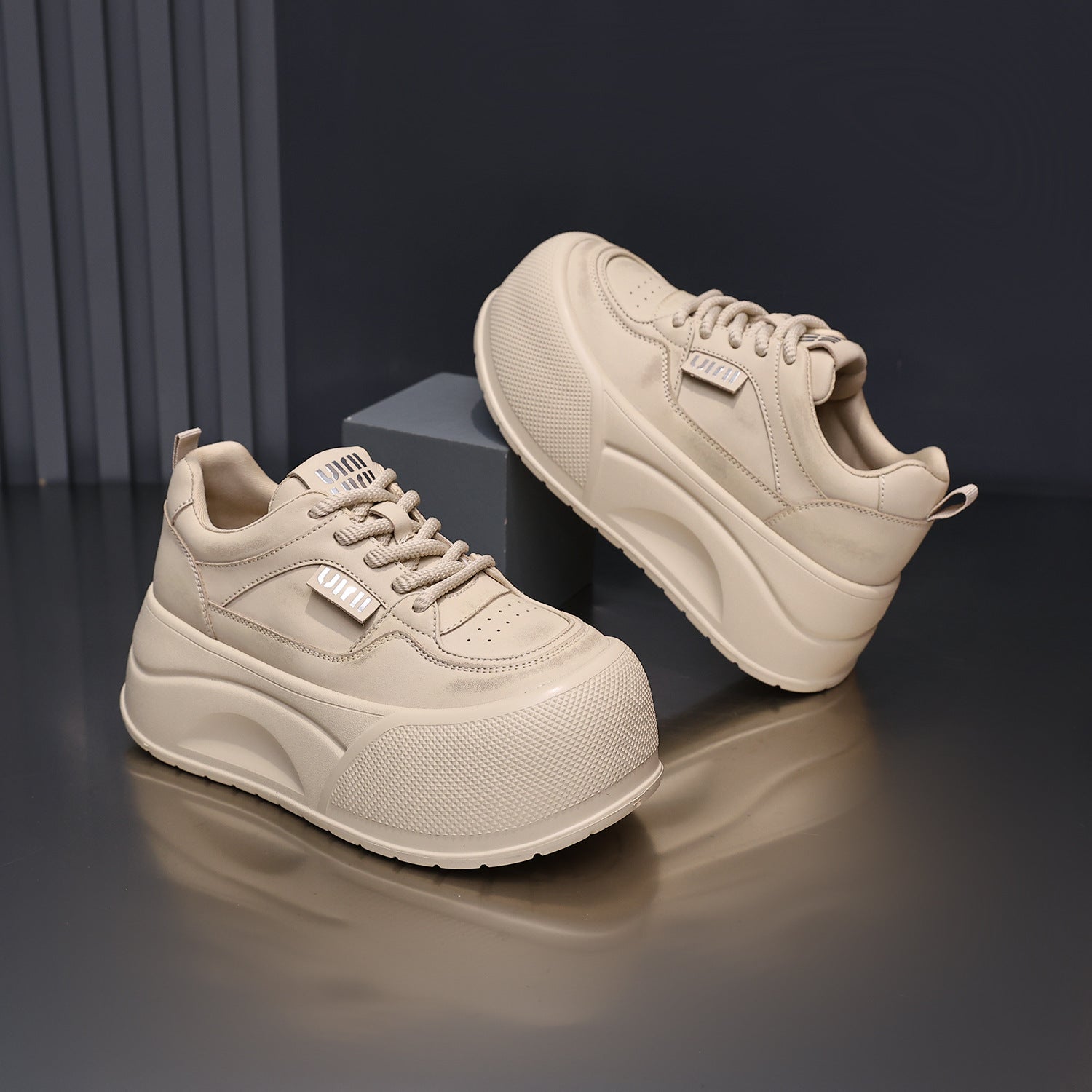 Damen Plattform-Sneaker mit innovativer Sohlentechnologie R&B