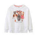 Mädchen Sweatshirt mit kreativer Tierapplikation R&B