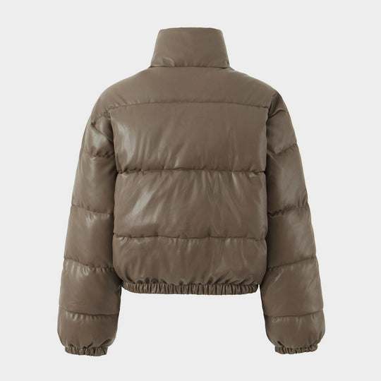 Damen kurzärmlige Daunenjacke R&B