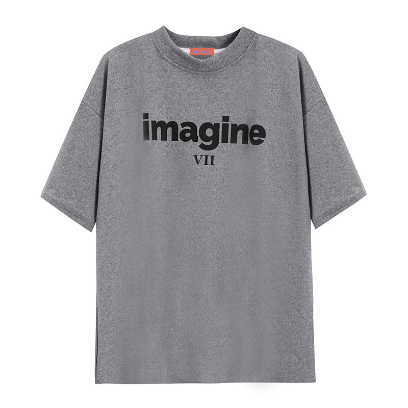 Damen Bequemes Oversized T-Shirt mit kreativem Print und lässigem Schnitt