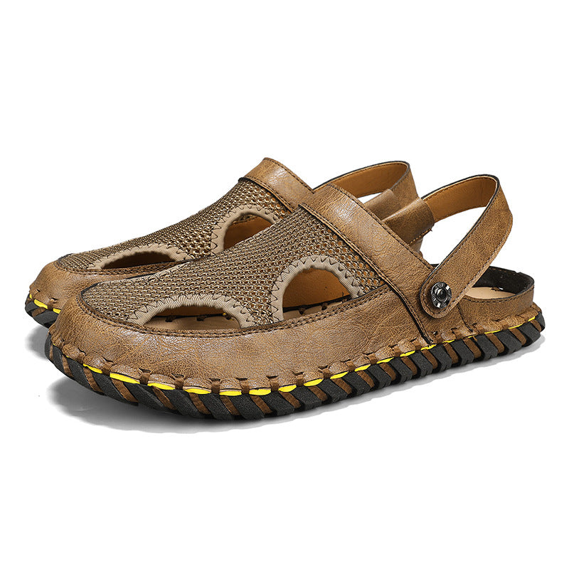 Damen Freizeit-Sandalen mit atmungsaktiver Netzstruktur und rutschfester Sohle R&B