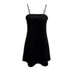 Damen luftiges Sommerkleid mit schmalen Trägern und lässigem Schnitt R&B