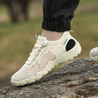 Damen Atmungsaktive Trekking Sneakers mit rutschfester Sohle R&B