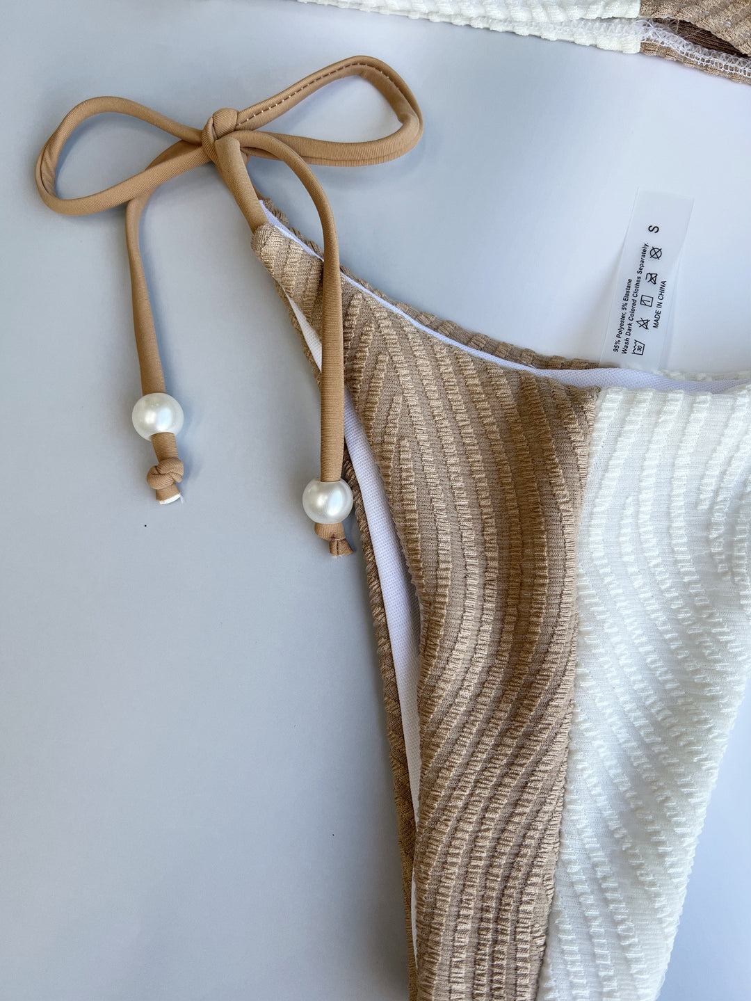 Damen Cut-Out Bikini mit Perlenakzenten R&B
