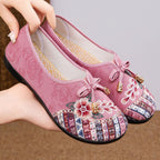 Damen Handbestickte Ballerinas R&B