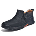 Herren Bequeme und elegante Stiefeletten mit Reißverschluss R&B