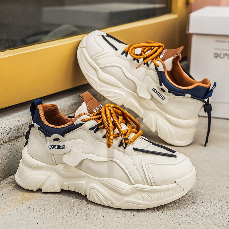 Damen Mode-Sneaker mit strukturiertem Obermaterial und sportlichem Design R&B
