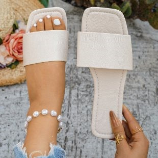 Damen Glamouröse Riemen-Sandalen R&B