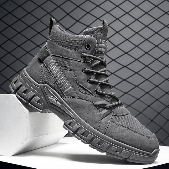 Damen Sportliche High-Top Sneakers mit verstärktem Fersenbereich und isolierter Innensohle R&B