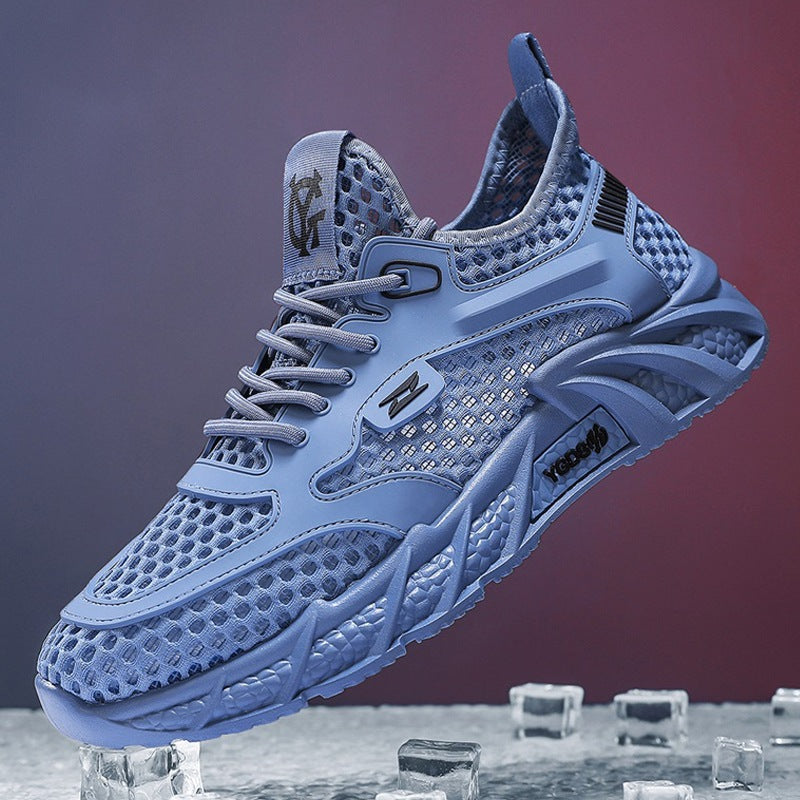 Damen Sportliche Mesh-Laufschuhe mit atmungsaktiver Struktur und innovativer Dämpfungstechnologie R&B