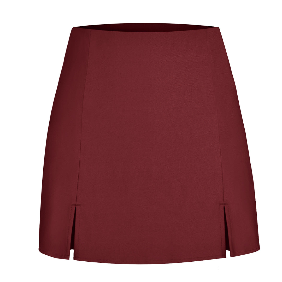 Damen Designer Minirock mit seitlichen Schlitzen R&B