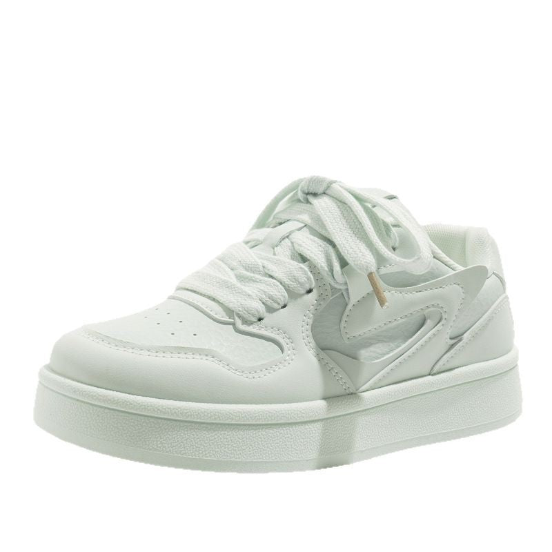 Damen Modische Plataforma Sneakers mit weicher Dämpfung