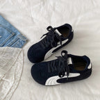 Damen Sportliche Sneaker mit Veloursleder-Obermaterial und gepolsterter Innensohle R&B