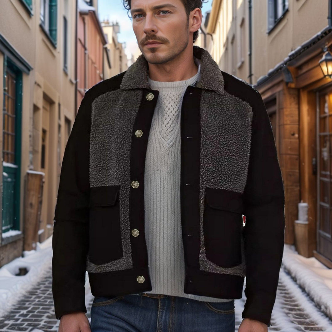 Herren Flanell-Jacke mit gewobenem Innenfutter R&B