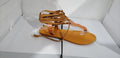 Damen Strand-Sandalen mit dekorativen Riemen und komfortabler Sohle R&B