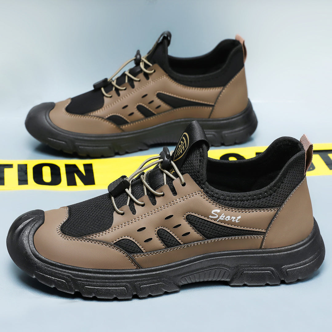 Damen Sportliche Freizeitschuhe mit rutschfester Sohle und atmungsaktiver Obermaterialstruktur R&B