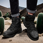 Herren robuste Trekkingstiefel mit wasserdichtem Obermaterial und rutschfester Sohle R&B