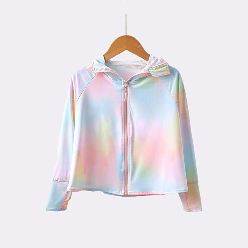 Mädchen leichte Kapuzenjacke mit niedlichem Tiermotiv R&B