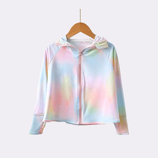 Mädchen leichte Kapuzenjacke mit niedlichem Tiermotiv R&B