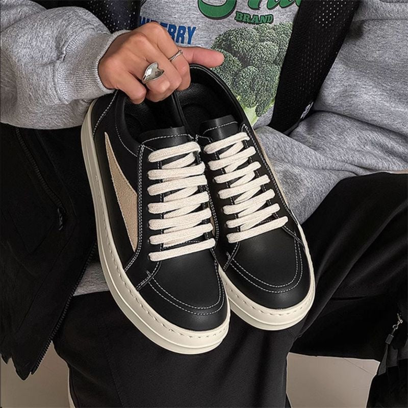 Damen Freizeitschuhe mit weichem Leder und modischen Akzenten R&B