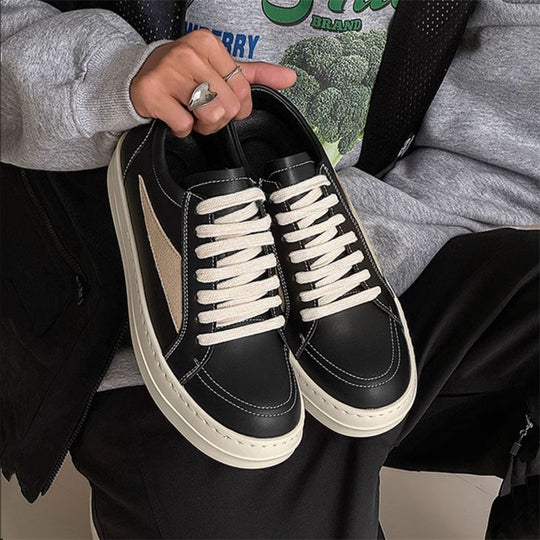 Damen Freizeitschuhe mit weichem Leder und modischen Akzenten R&B