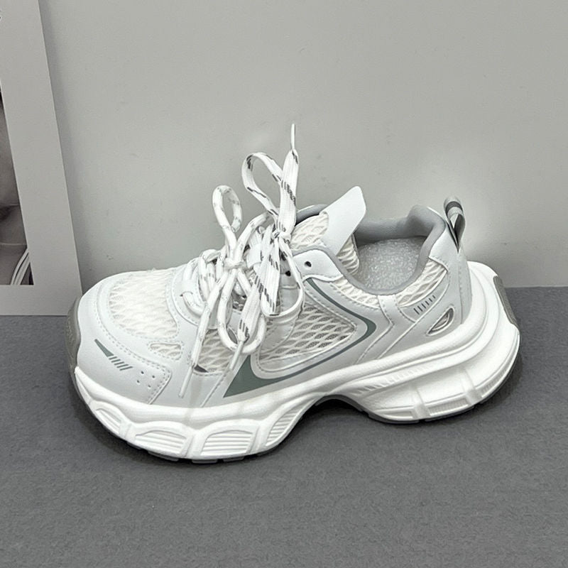 Damen Sportliche Lauf-Sneaker mit atmungsaktiver Netzstruktur und trendigem Design R&B