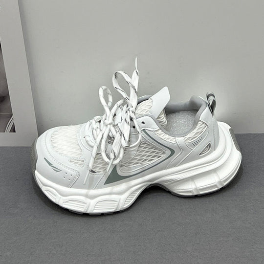Damen Sportliche Lauf-Sneaker mit atmungsaktiver Netzstruktur und trendigem Design R&B