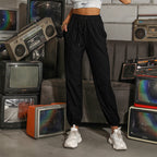 Damen Freizeithose mit Gummibund und seitlichen Eingrifftaschen R&B