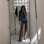 Damen Lässige Kunstlederjacke mit modischem Schnitt R&B