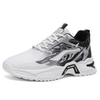Damen Sportliche Sneakers mit innovativem Camouflage-Muster und dämpfender Sohle R&B
