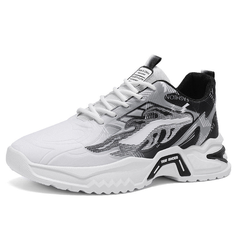 Damen Sportliche Sneakers mit innovativem Camouflage-Muster und dämpfender Sohle R&B