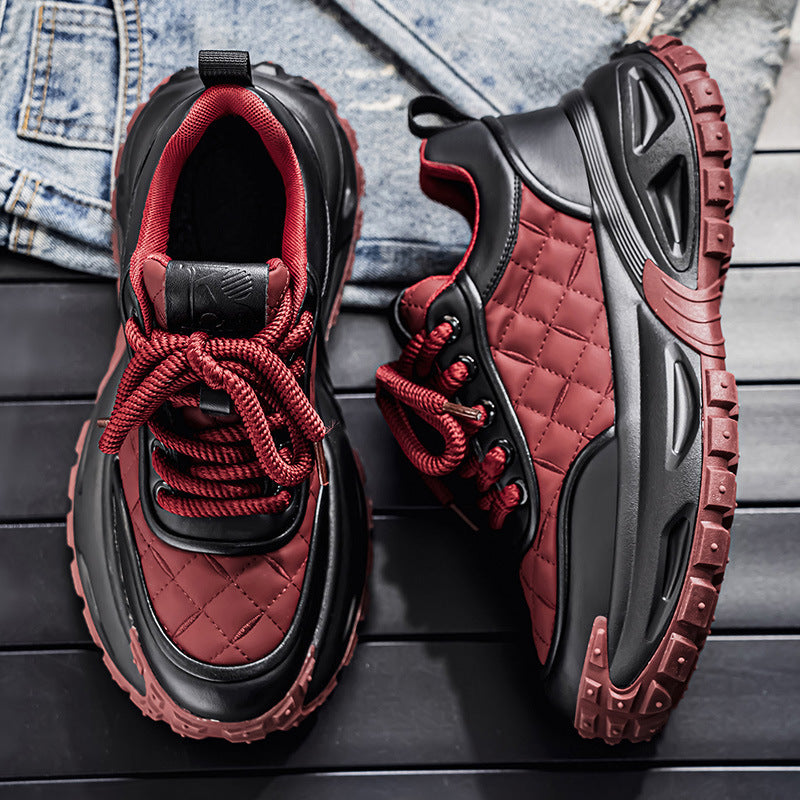 Damen Sportliche Chunky Sneakers mit dämpfender Laufsohle und strapazierfähigem Obermaterial R&B