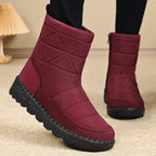 Damen Winterstiefel mit isolierender Sohle und wärmendem Innenfutter