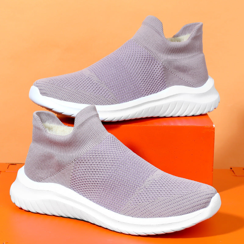 Damen Atmungsaktive Slip-On Sneakers mit flexibler Sohle R&B