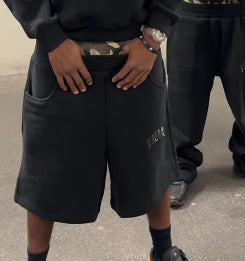 Damen nan gemütliche Jogginghose mit ausgestellter Beinform, elastischem Leo-Bund und seitlichen Eingrifftaschen R&B